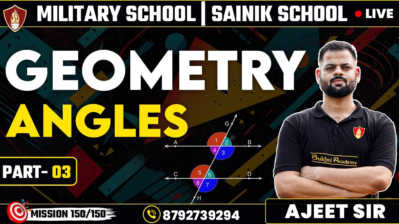 Geometry | Military School Class 6 | Sainik School Coaching Online | Military School Coaching