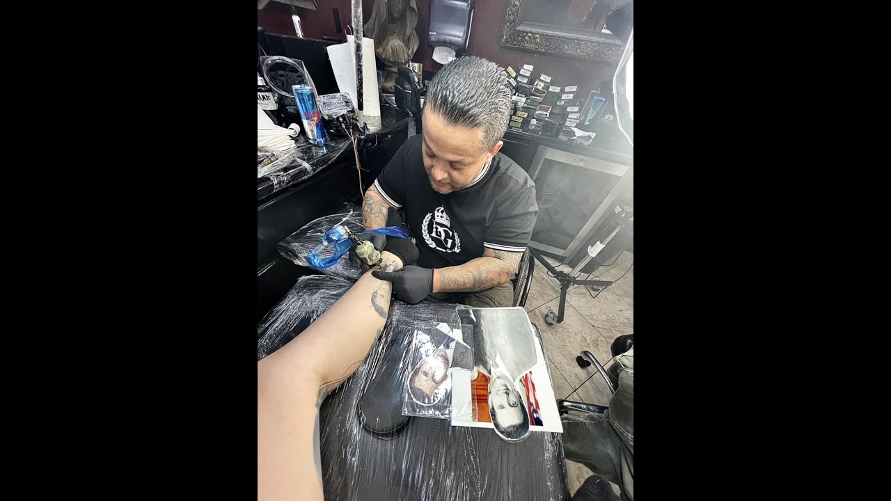 Jose Lopez Tattoo Part 2:)