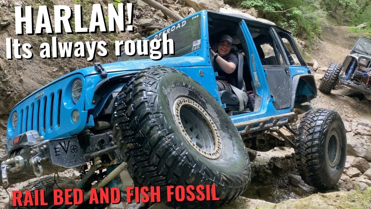 We should have done maintenance! Harlan, Kentucky's Black Mountain Offroad park in Jeep Wrangler.