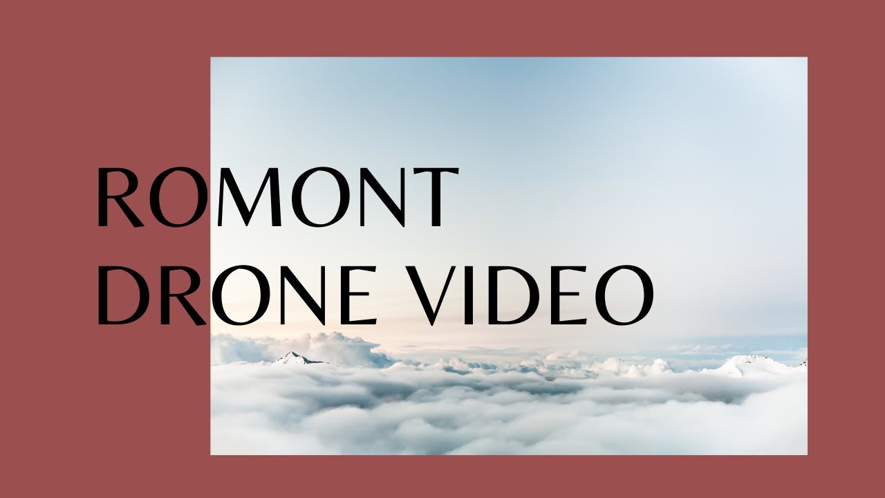 Romont - Switzerland / Drone video