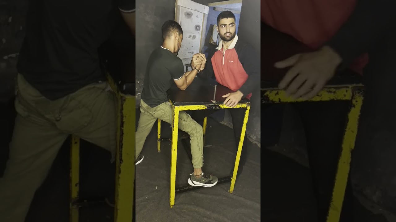 arm wrestling prectice pull with @Aniket_the_beast.   #armwrestler #armwrestling #propanjaleague  