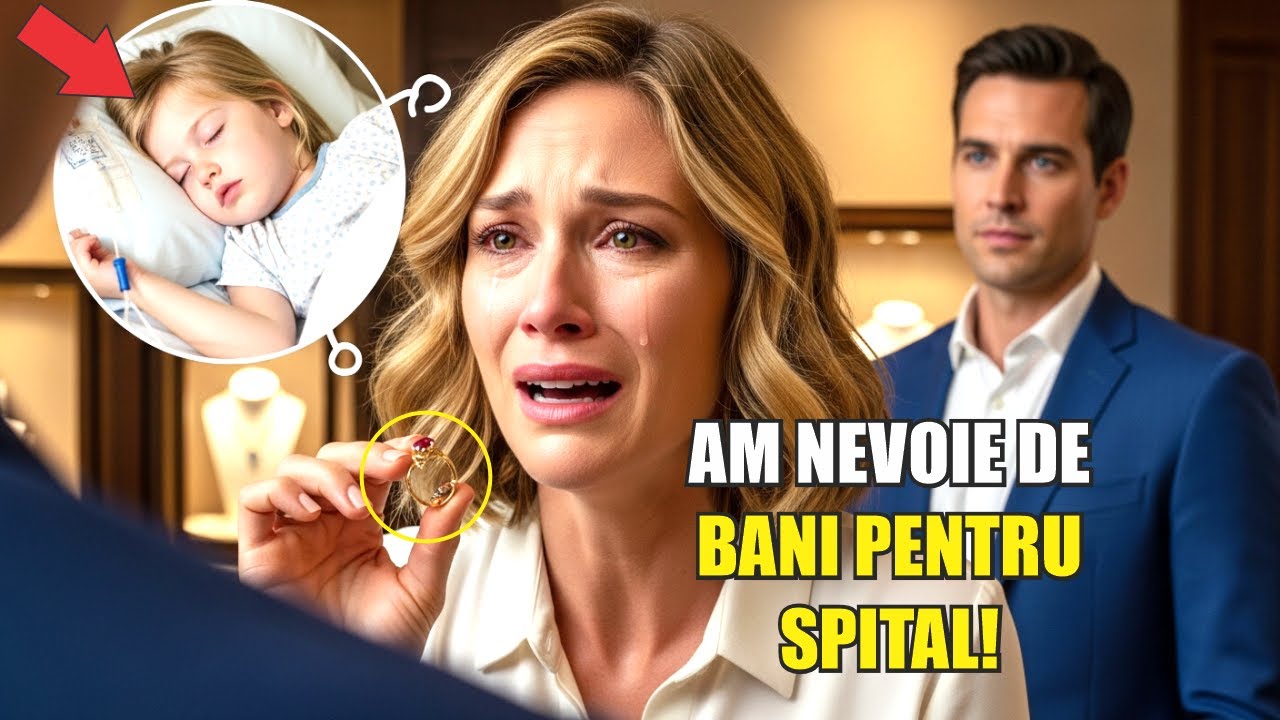 O MAMĂ SĂRACĂ ÎȘI VINDE INELUL PENTRU FIICA BOLNAVĂ, MILIARDARUL AFLĂ ȘI FACE IMPOSIBILUL