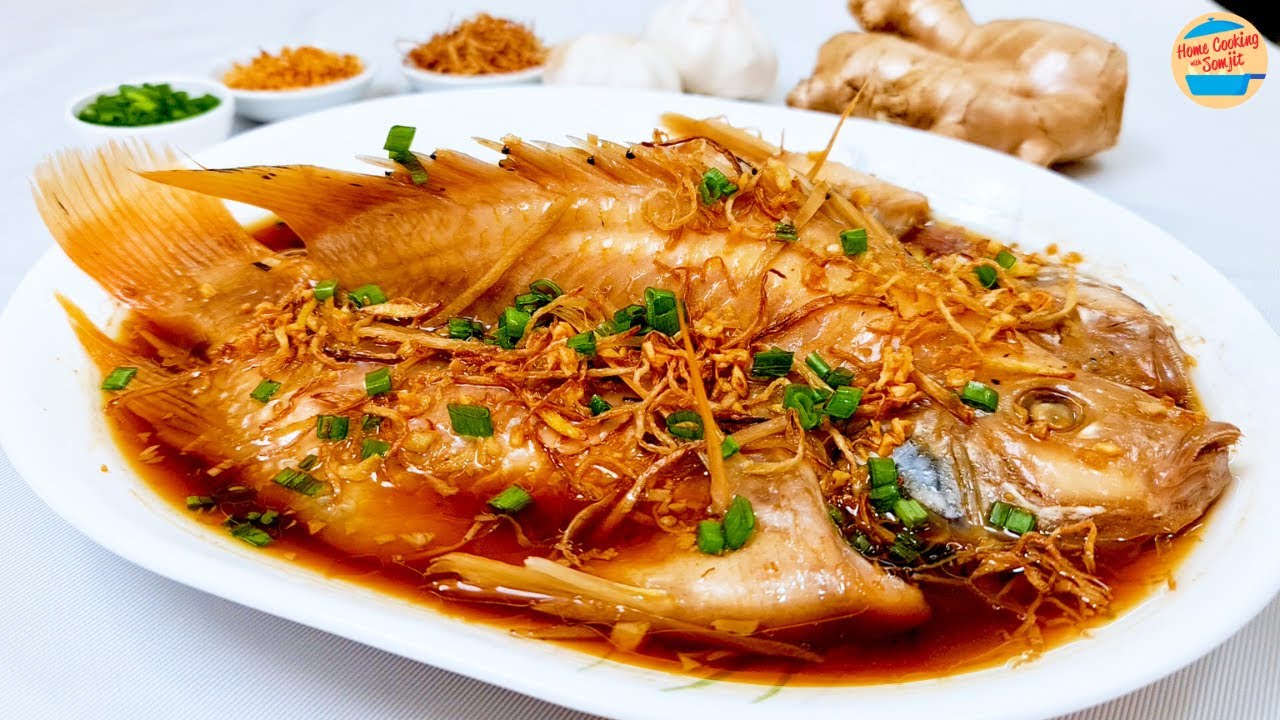 Restaurant-Style Butterfly Steamed Fish with Soy Sauce