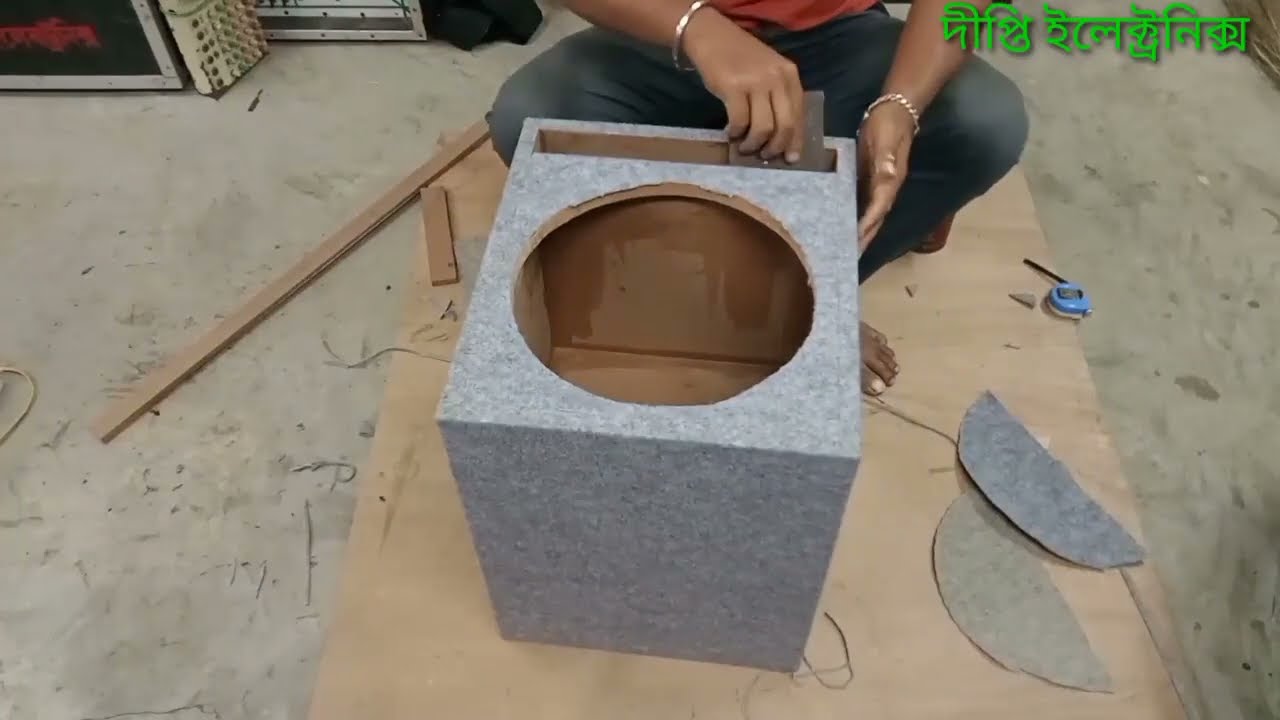 How to make 12inch Subwoofer Enclosure| Sound Box Cabinet