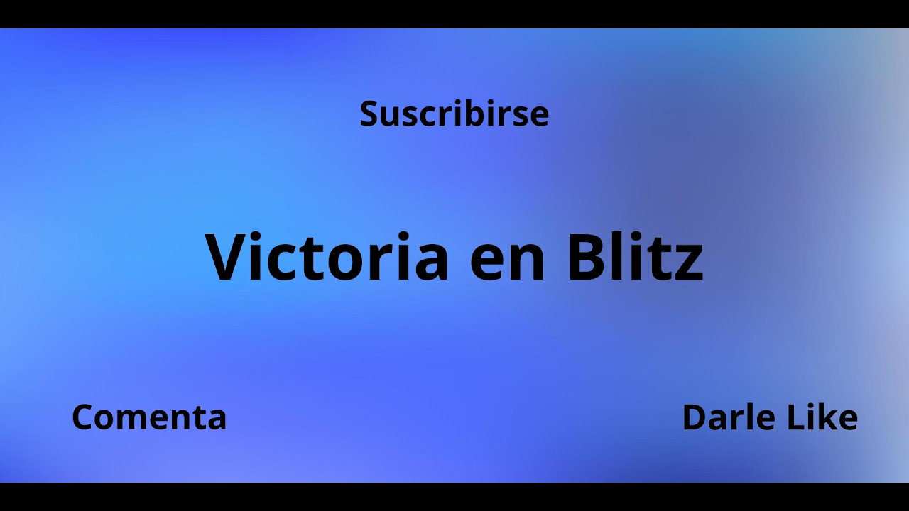 Victoria en Blitz