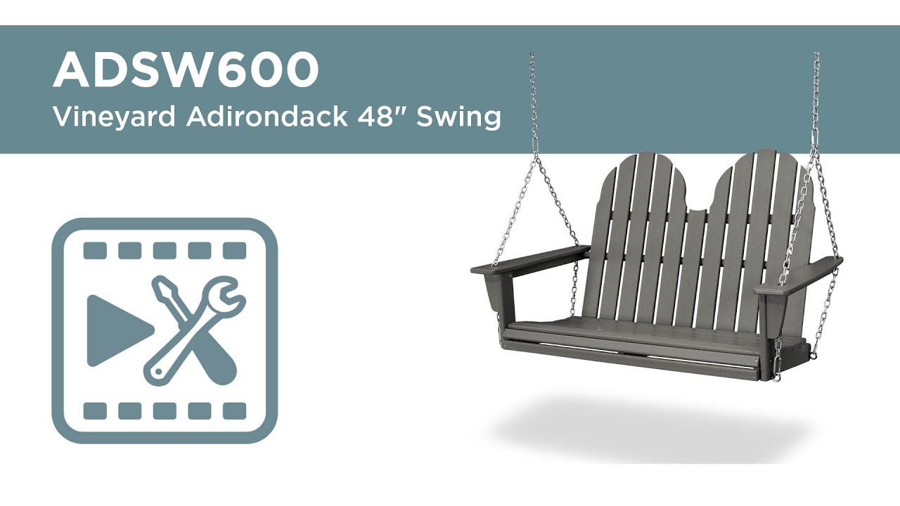 POLYWOOD&reg; ADSW600 Assembly Video
