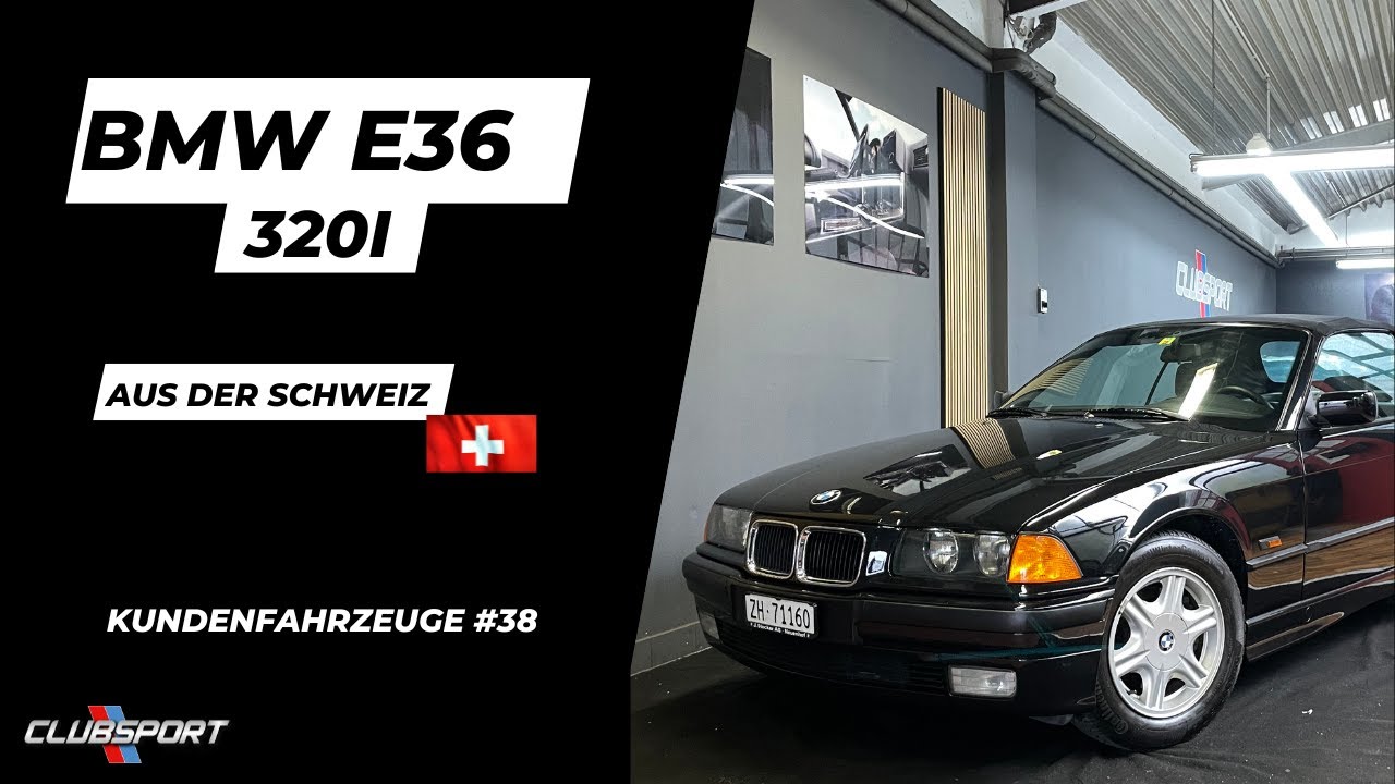 BMW E36 320i Cabrio aus der Schweiz| Kundenfahrzeuge #38