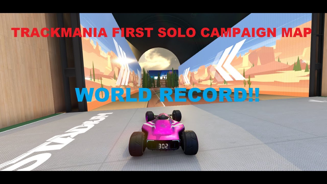 Trackmania SUMMER 2020 Solo Campaign: 01 World Record (19.750)