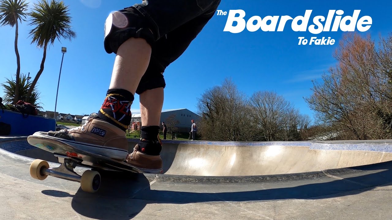 Learn To Boardslide On Pool Coping in the Bowl