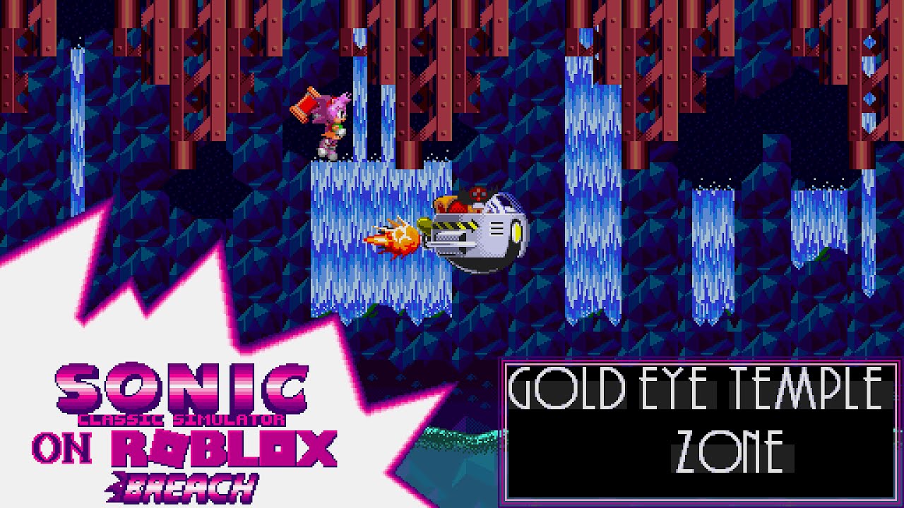 Gold Eye Temple Zone By: VHS & Katiss | Classic Sonic Simulator | Breach Project