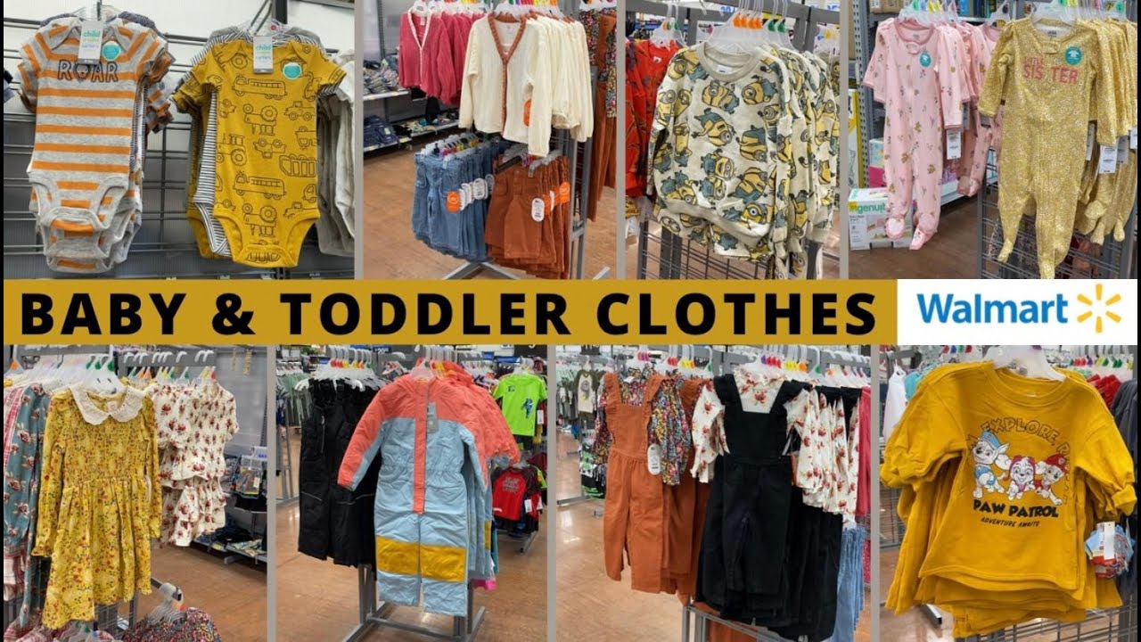 🧸WALMART BABY & TODDLER CLOTHING‼️ WALMART TODDLER CLOTHES | WALMART BABY CLOTHES | WALMART CLOTHES
