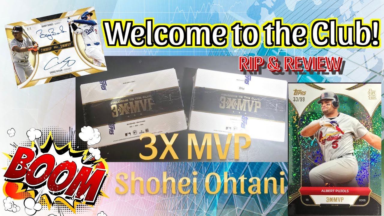🚨BIG HIT DURING NEW PRODUCT REVIEW🚨 2025 TOPPS WELCOME TO THE CLUB 3X MVP SHOHEI OHTANI 🔥🔥🔥