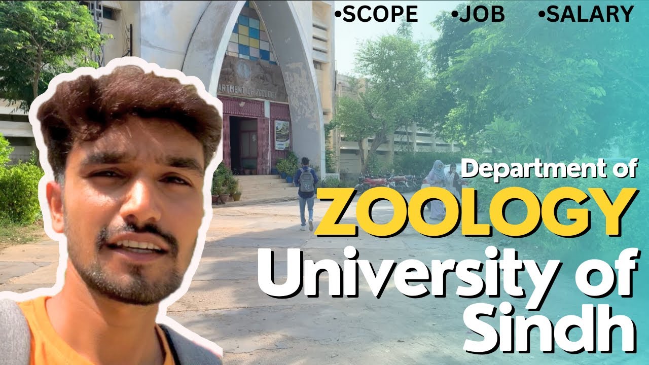 Exploring Zoology at University of Sindh | Admissions, Scope & Career | shahe vlogs