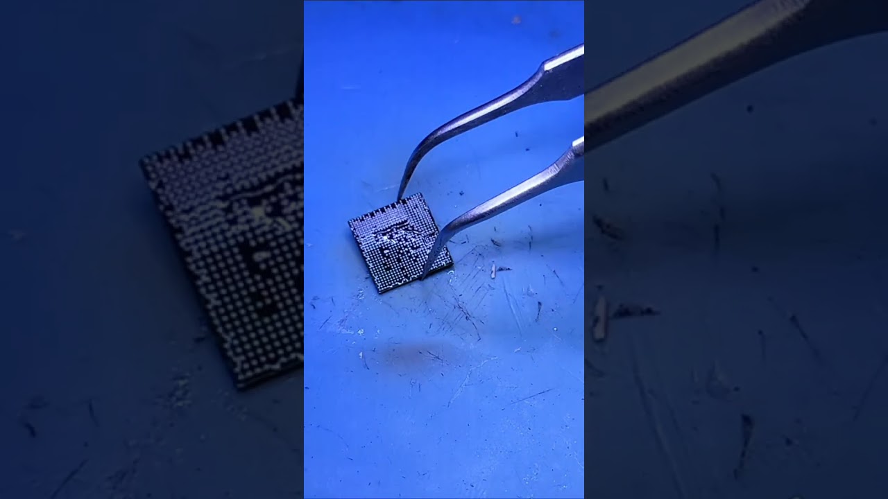 Poco M2 Cpu Reballing, Death Recovery Fix #repairtech #pocom2 #cpureball