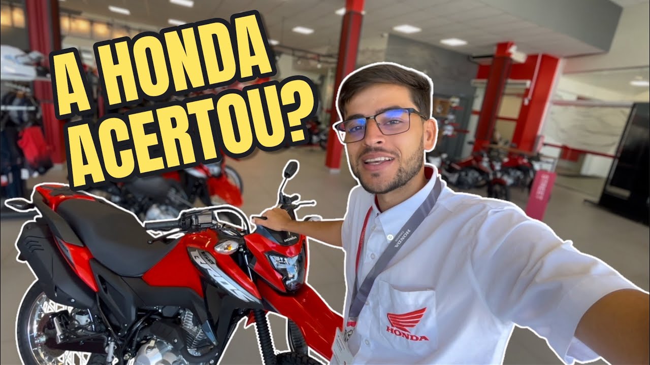A HONDA ACERTOU NA BROS 160 2026? VEJA AGORA OS DETALHES 