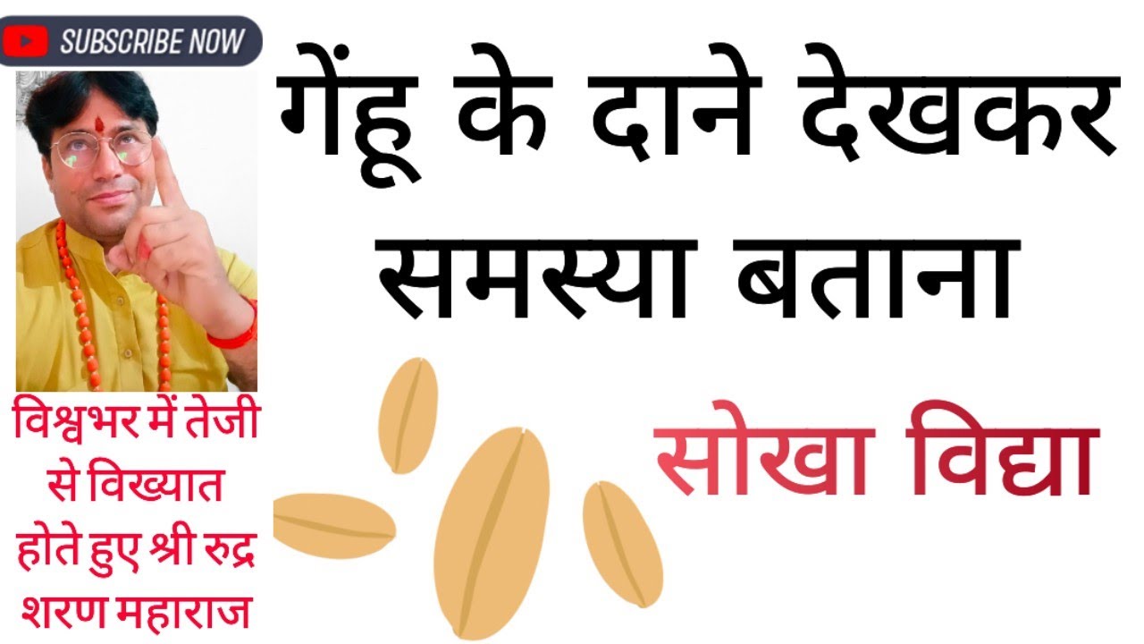 india#चमत्कार#गेंहू से देखकर बता दो क्या बाधा है||#भूत भविष्यवाणी#समस्या#उपचार#इलाज#टोटका#निदान#