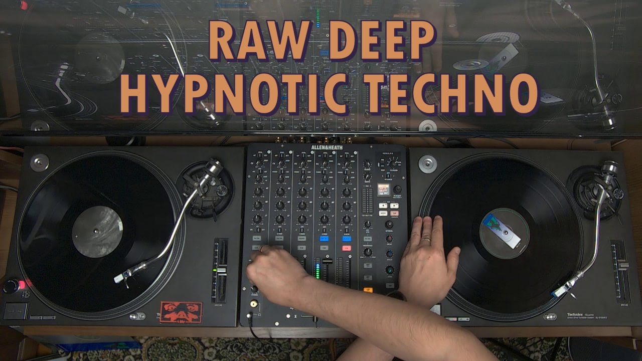 Raw, Deep, Hypnotic Techno, Vinyl only mix I DJ Phobos - Electronic Homework 01