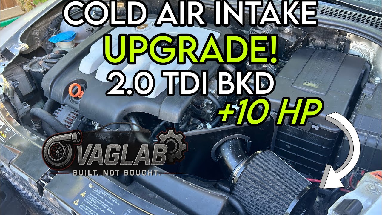 Cold Air Intake On 2.0 TDI BKD | Before & After (Stock VS CAI)