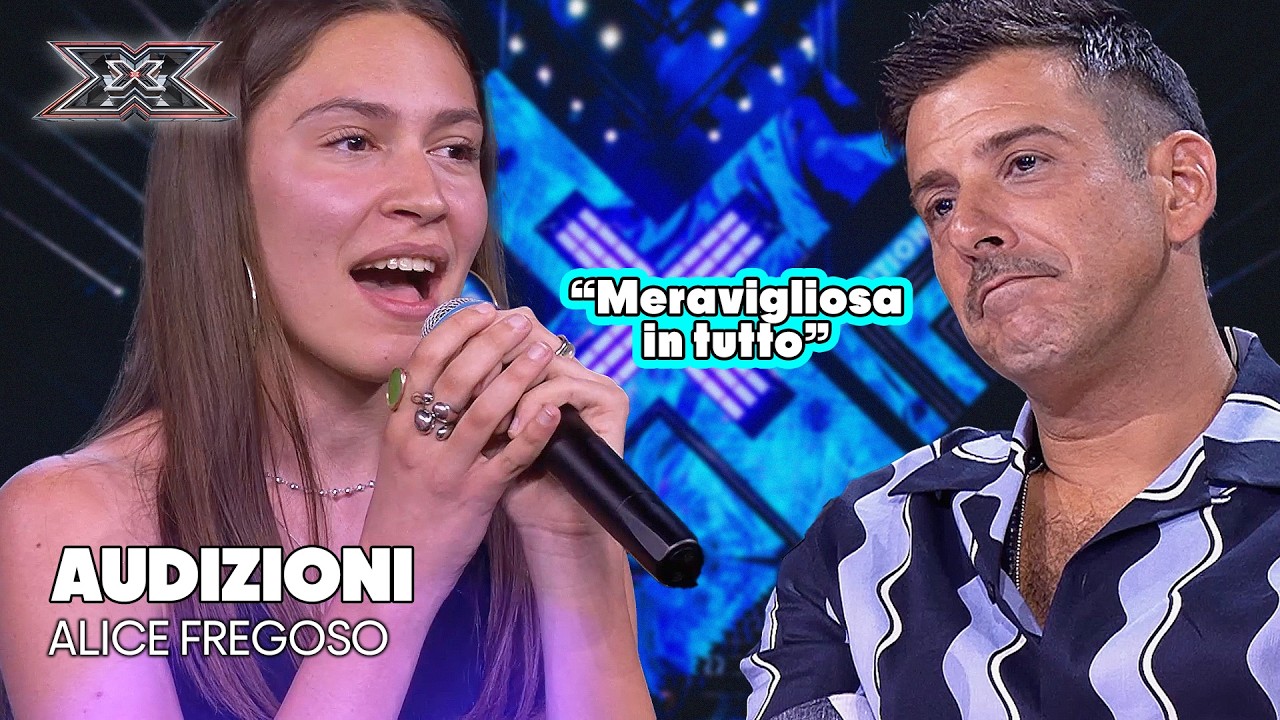 Alice canta &ldquo;Disfruto&rdquo; di Carla Morrison | X Factor 2026 Audizioni 2