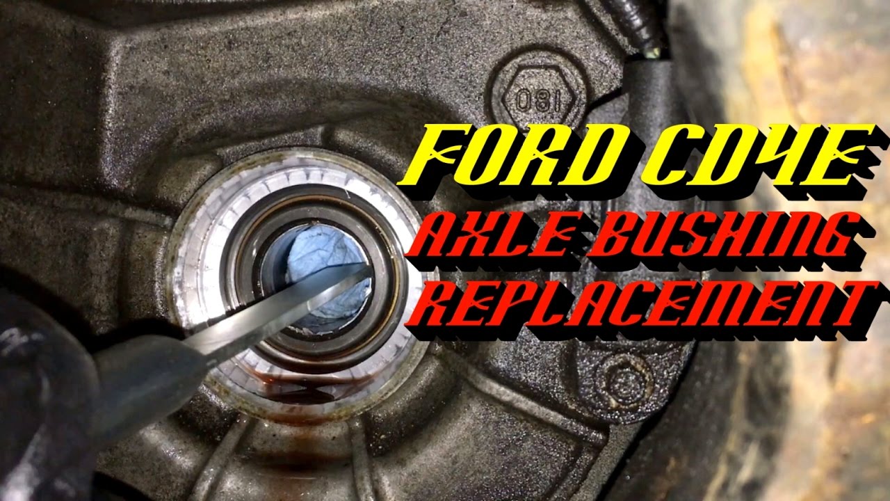 2001-2008 Ford Escape CD4E Transmission Fluid Leak: Drivers Side Axle Support Bushing Replacement