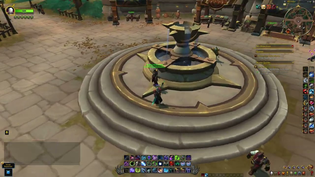 Auralia Steelstrike Location in Mereldar (after completing her quests), WoW TWW