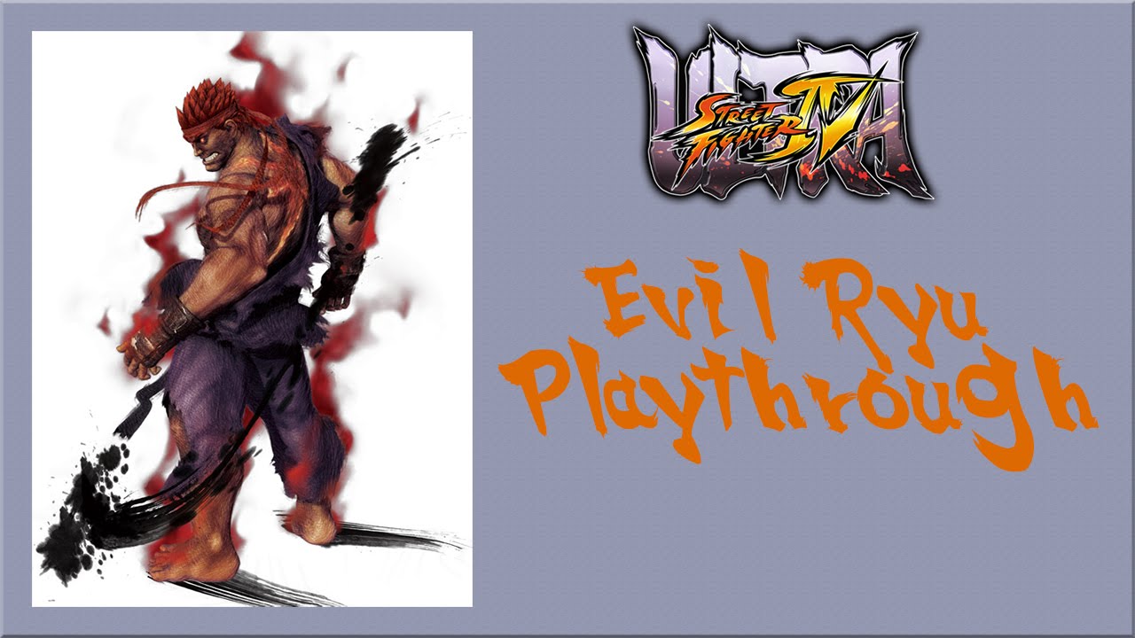 Ultra Street Fighter IV - Evil Ryu Arcade Mode Playthrough