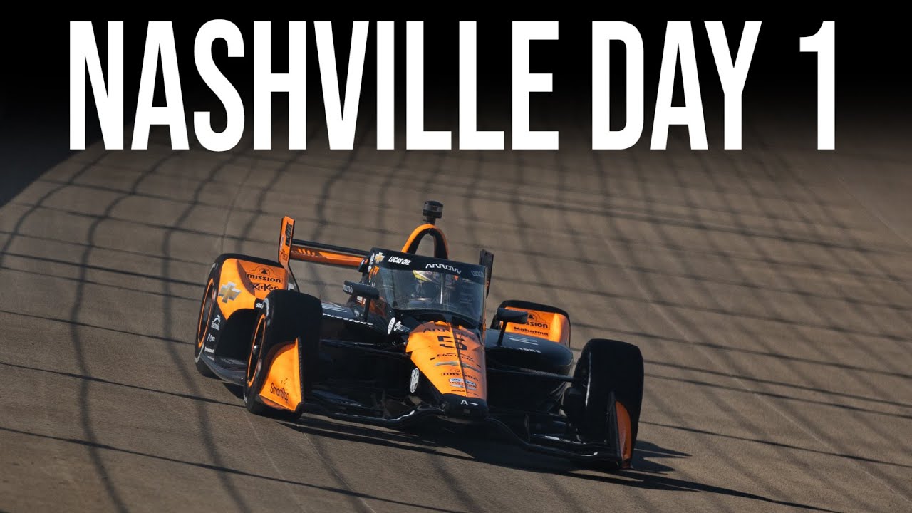 Herta and Palou Address Rumors - Nashville Grand Prix Day 1