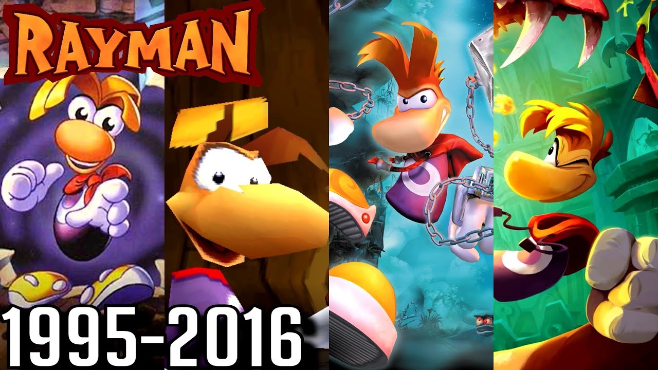 Rayman ALL INTROS 1995-2016 (PS4, Wii U, Xbox, PS2, PS1, GC, N64)