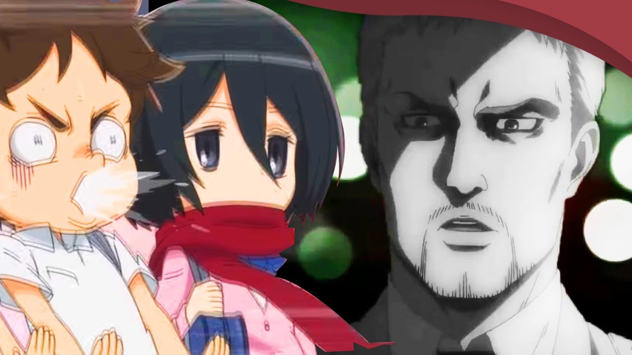 EREN e MIKASA Vendo AVENIDA SHINGEKI KKKKKKKKKKKKKKKK