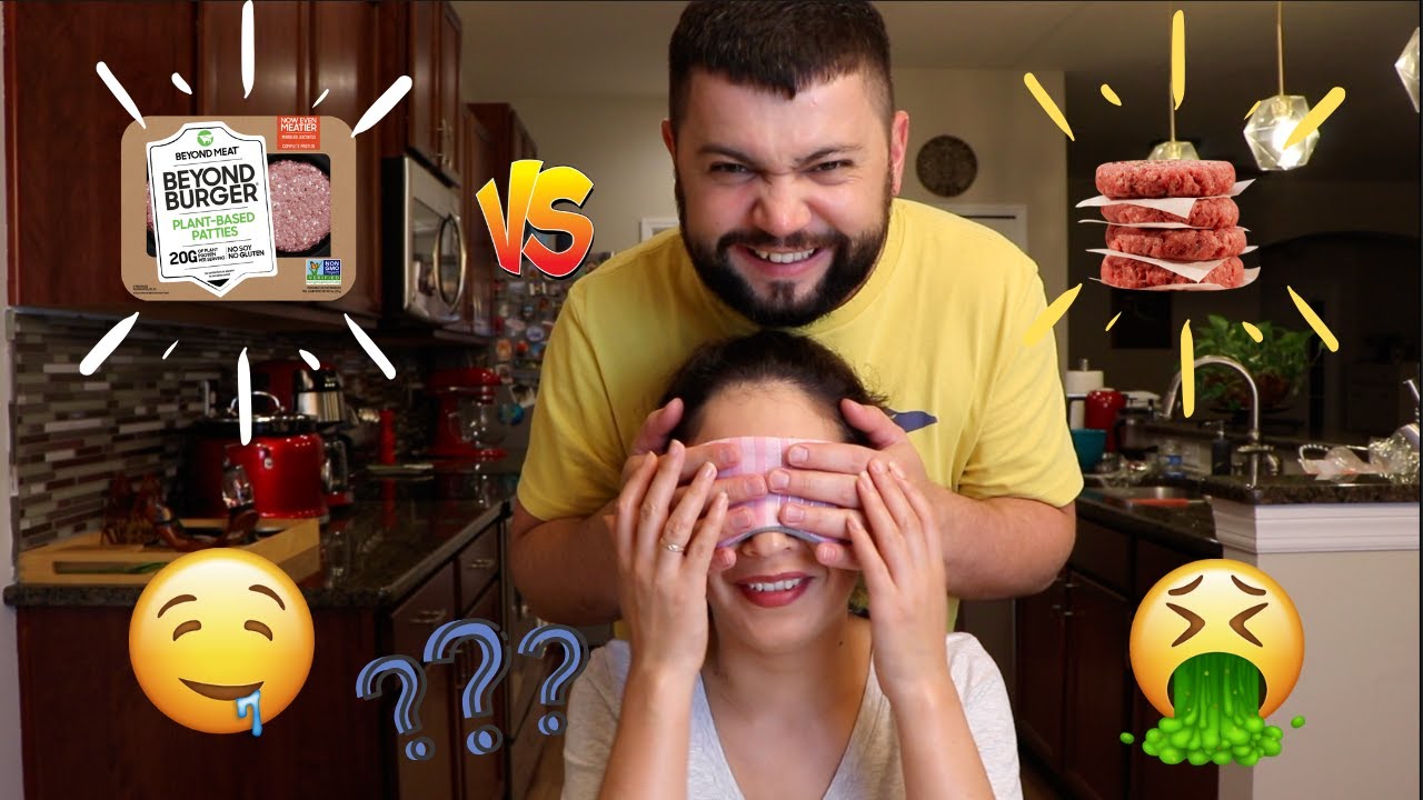 Эксперимент! Возможно ли отличить Веганское мясо  Beyond Meat от настоящего???