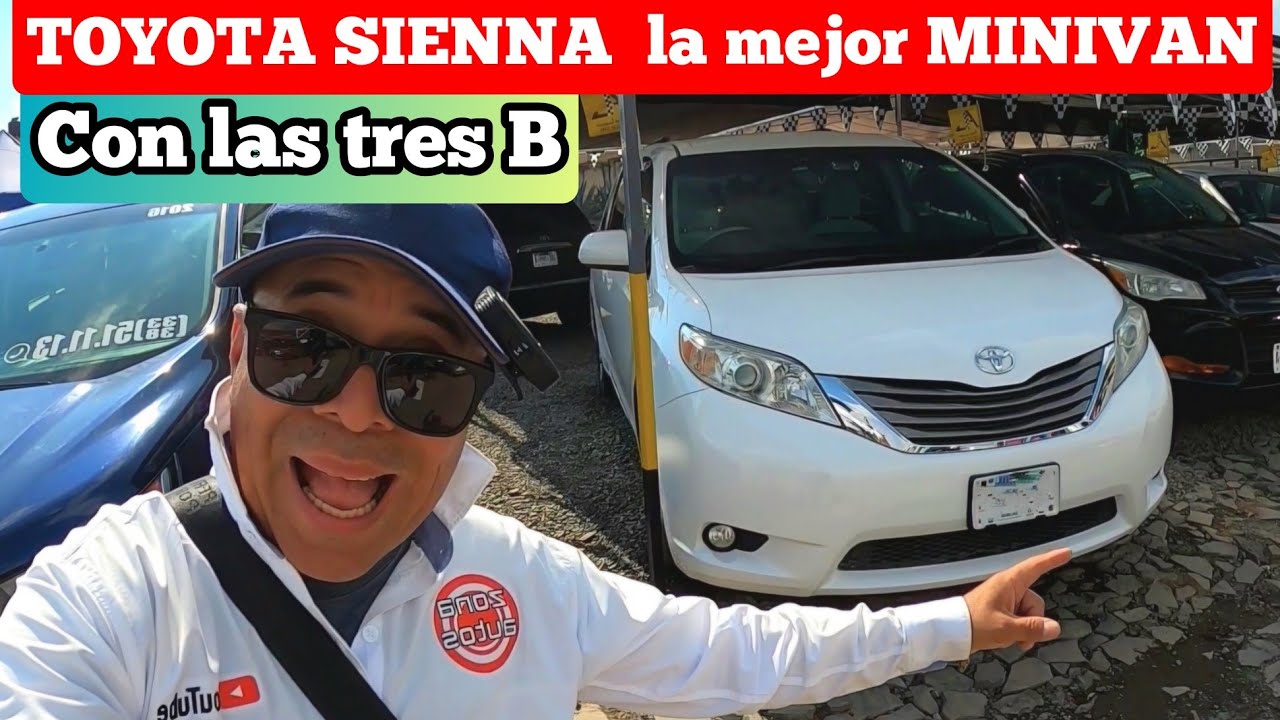 La mejor MINIVAN toyota SIENNA 