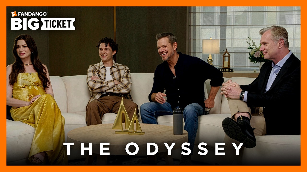&ldquo;How?!&rdquo; Matt Damon, Anne Hathaway & Tom Holland on Christopher Nolan&rsquo;s Film Methods in &lsquo;The Odyssey&rsquo;