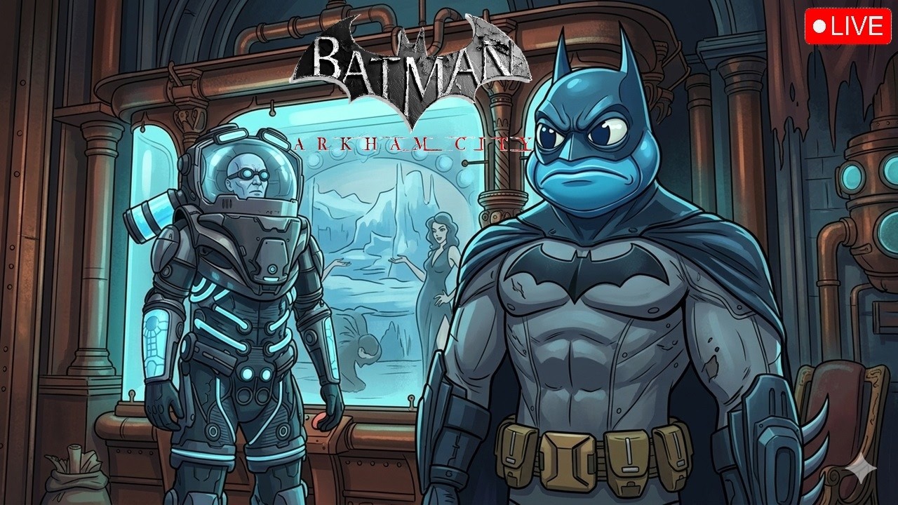 🔴 LIVE | Road to Platinum: Batman Arkham City | Collecting Trophies & The Museum Recuing Mr. Freeze