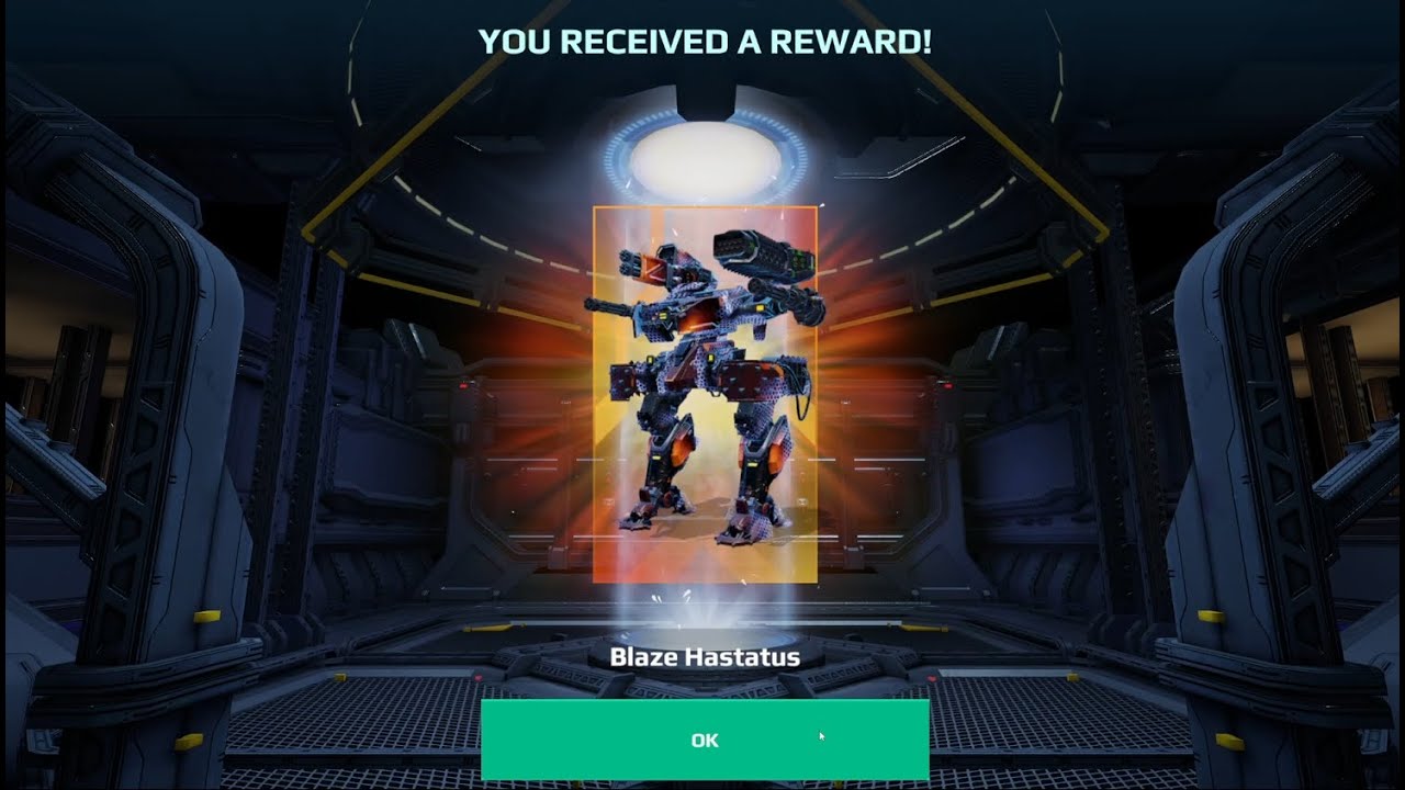 Getting Blaze Hastatus For Free in War Robots