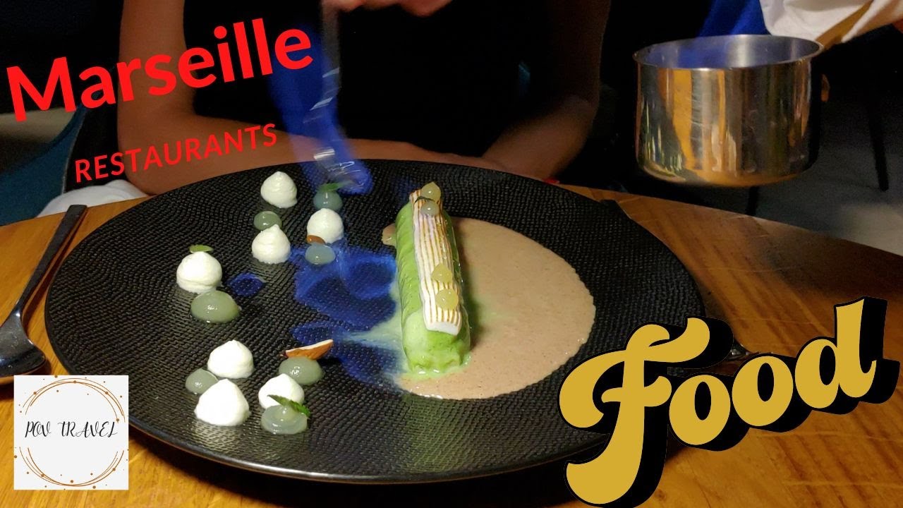Best 4 restaurants in Marseille | France |4K|