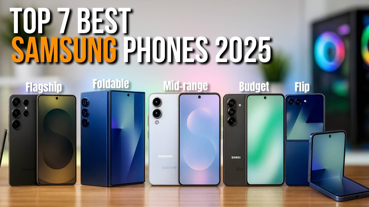[Топ-7] Лучшие телефоны Samsung 2025 года