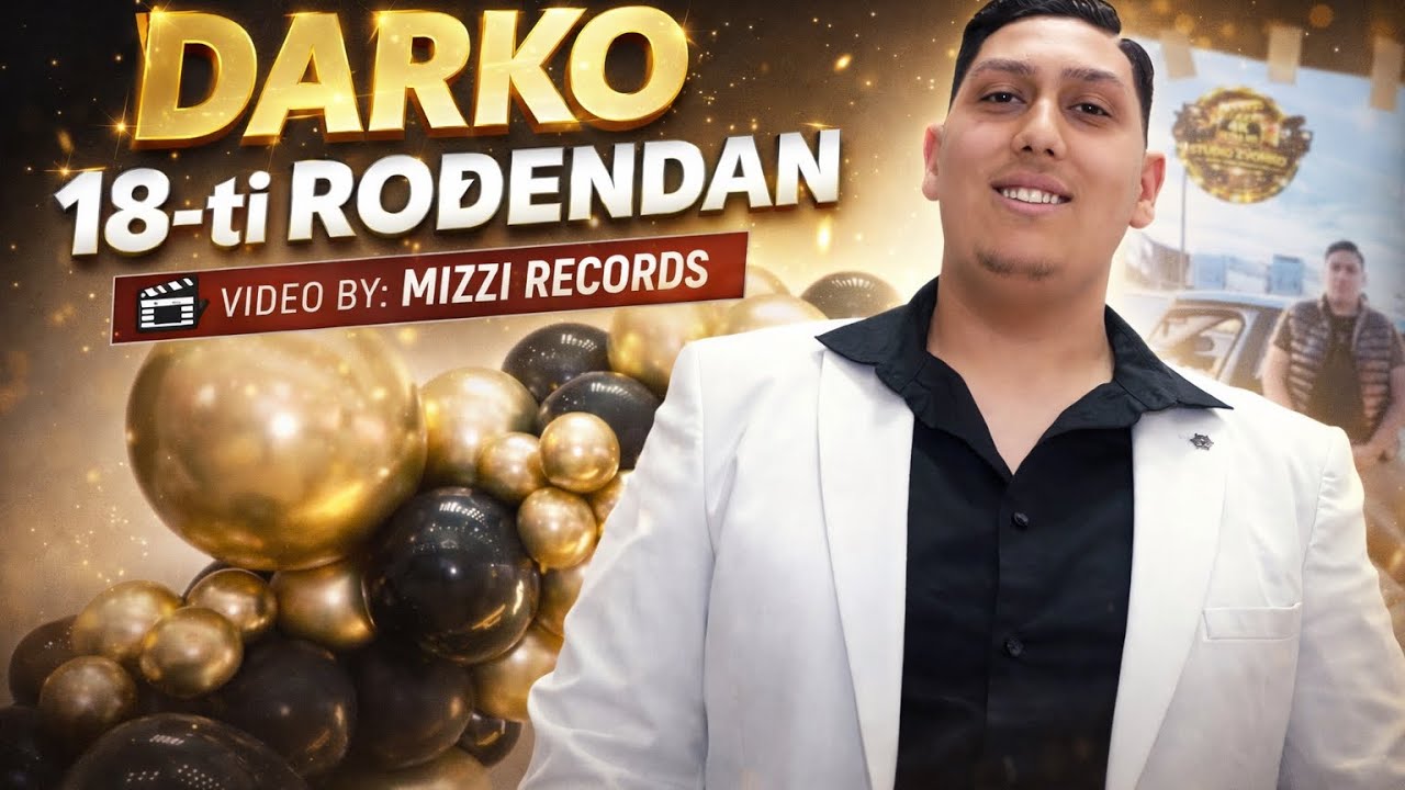  DARKO 18ti RODJENDAN ( 6 APRIL 2026) PART 1 / BEOGRAD / STUDIO ZVONKO 4K /