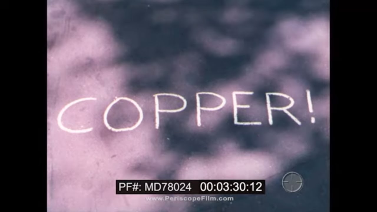 COPPER  KENNECOTT COPPER COMPANY INDUSTRIAL FILM    BINGHAM MINE  UTAH   MD78024
