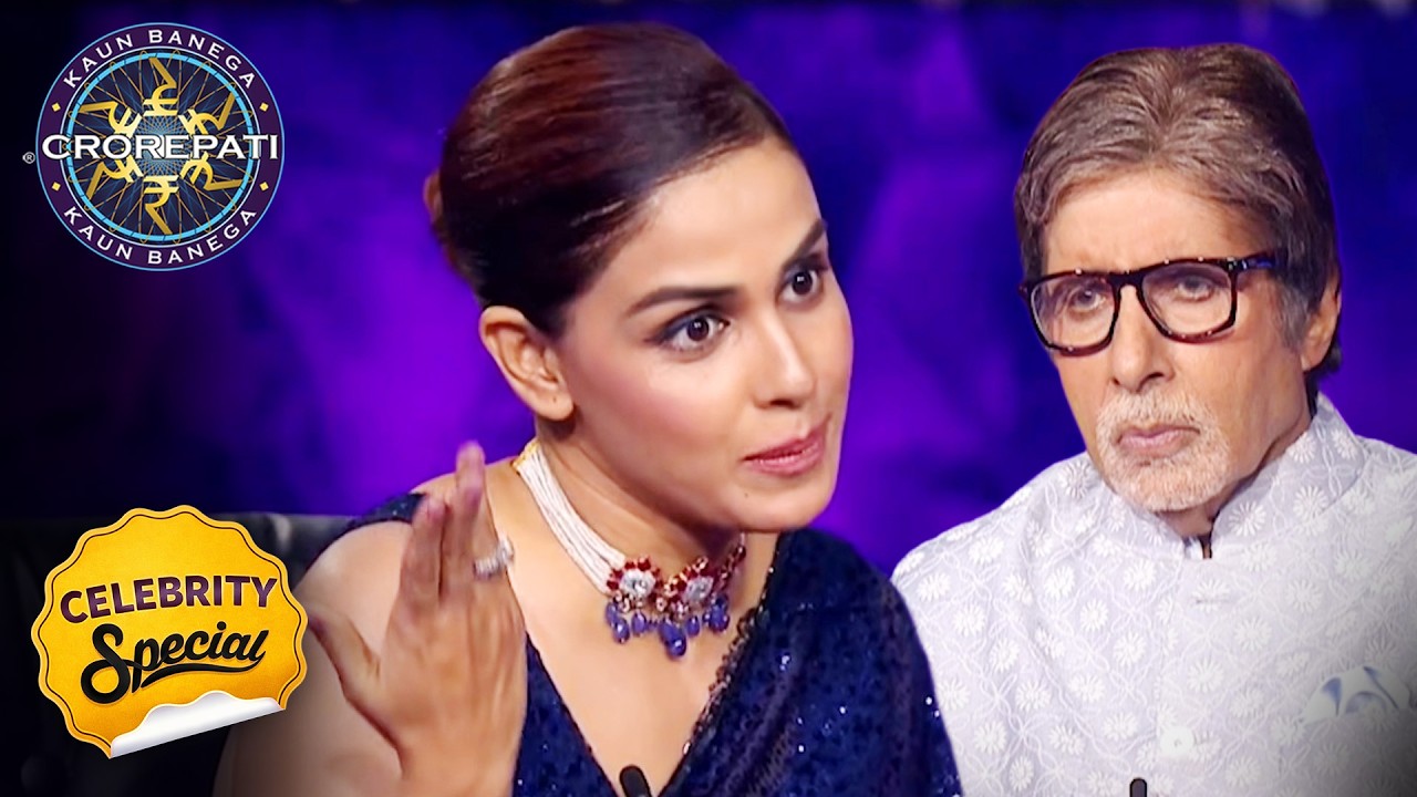KBC | Big B का fan count जानने में Genelia interested थी | Celebrity Special