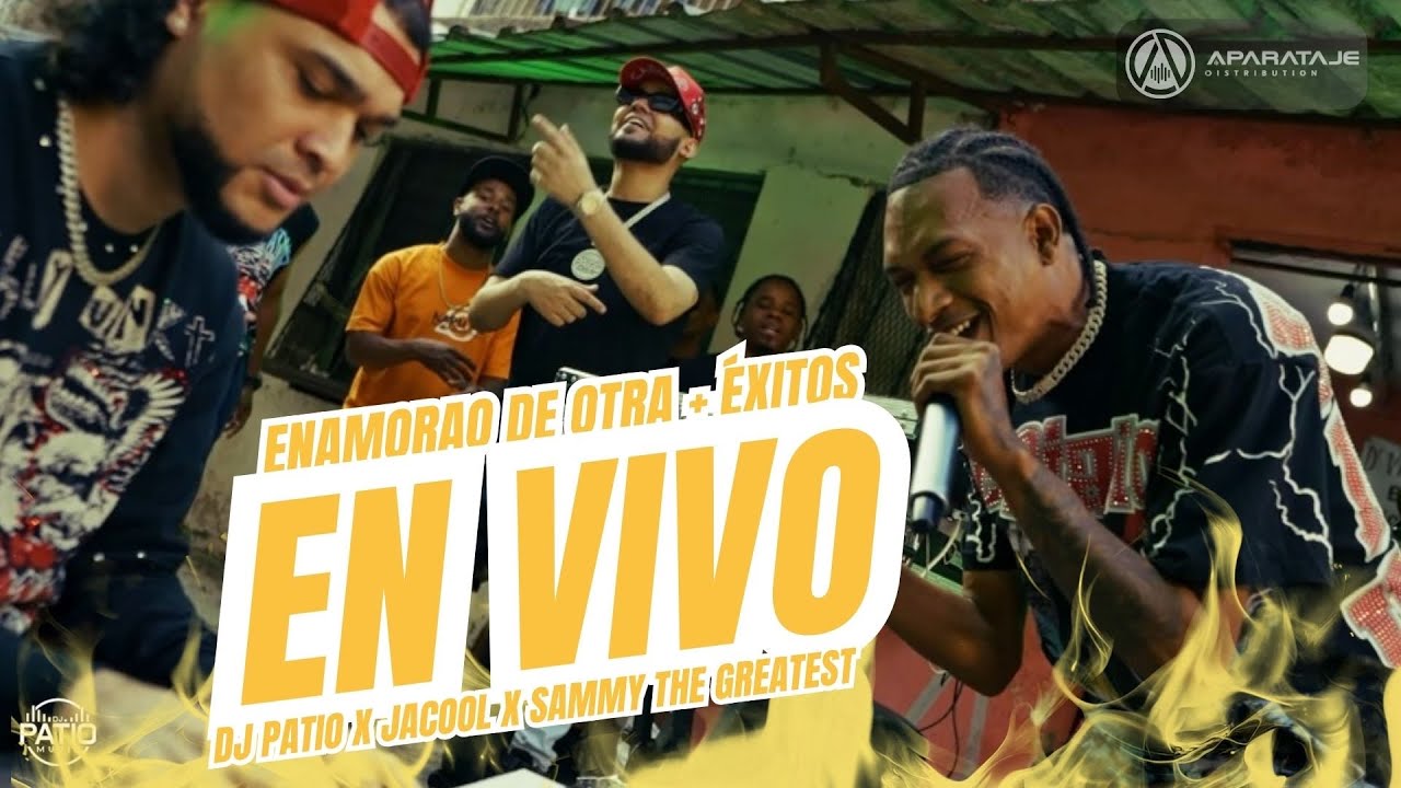 DJ PATIO X JACOOL X DJ SAMMY - ENAMORAO DE OTRA + &Eacute;XITOS EN VIVO #LK 