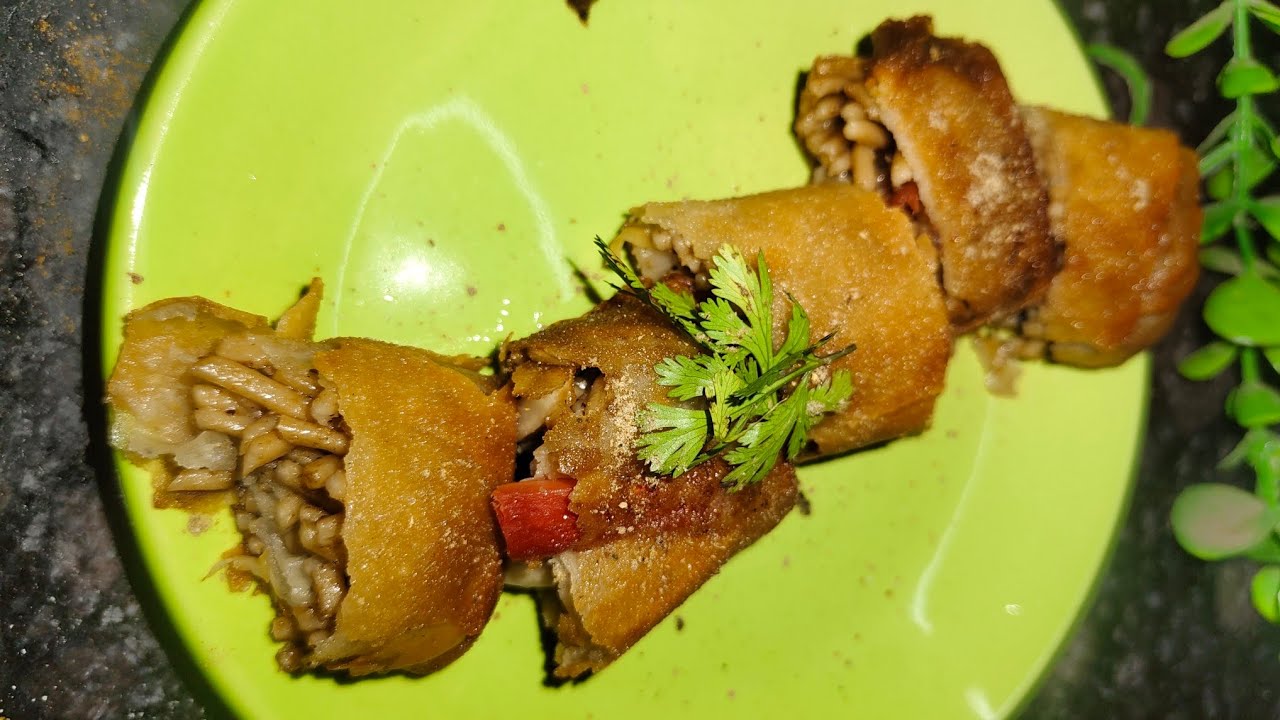 Spring roll Recipe l Easy Ramadan receipe #viralrecipe #ramadanrecipes 