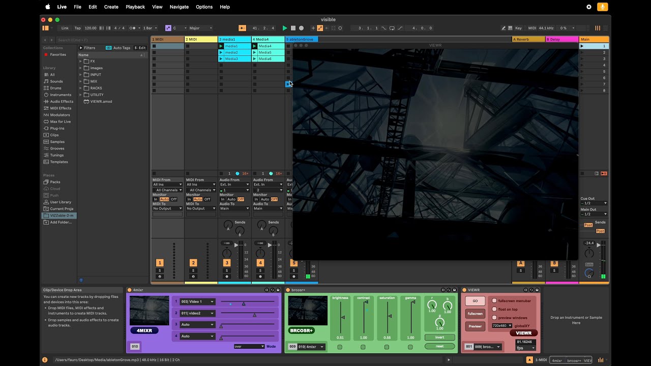 How to Add Video to Ableton Live with VIZZable – Beginner Tutorial