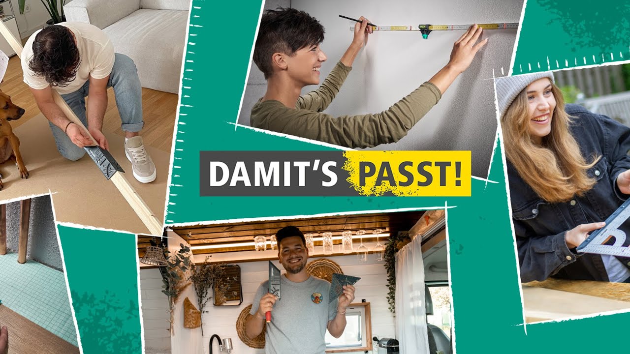 Damit's passt: Clevere Messl&ouml;sungen von wolfcraft | #damits_passt