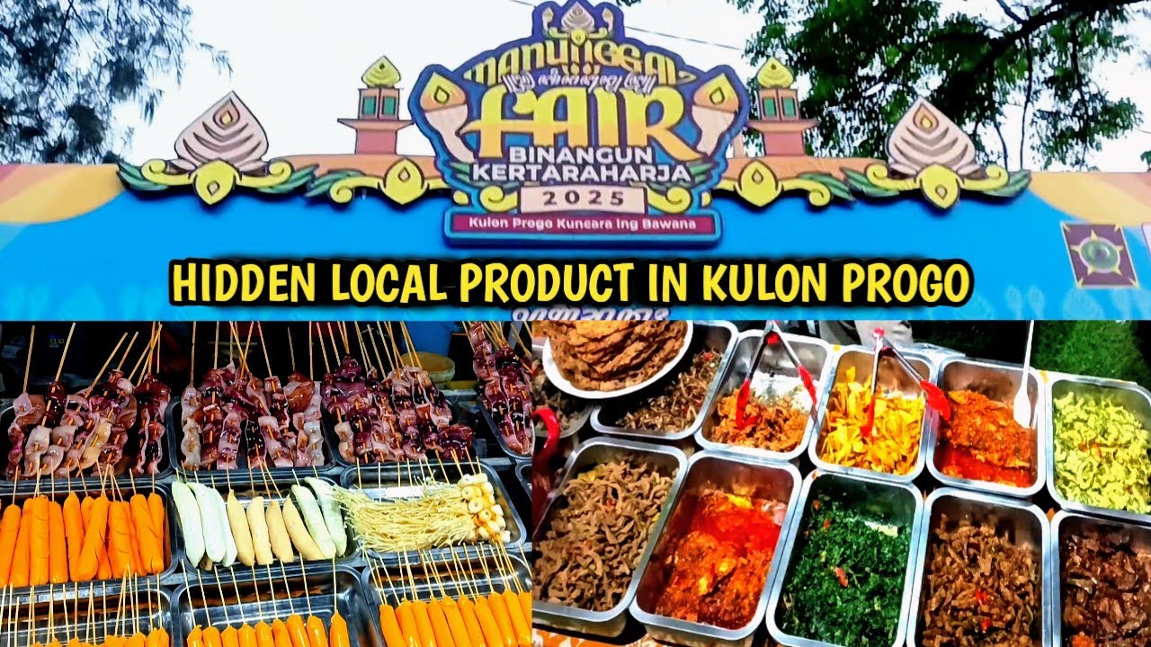 INSANE !! DISCOVERING LOCAL PRODUCT AND TRADITIONAL CULINARY GEMS IN KULON PROGO FOOD FESTIVAL