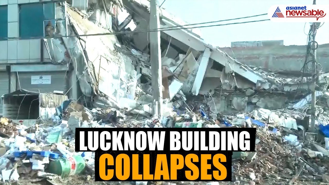 Lucknow Building Collapse: Death Toll Rises, Rescue Ops Ongoing