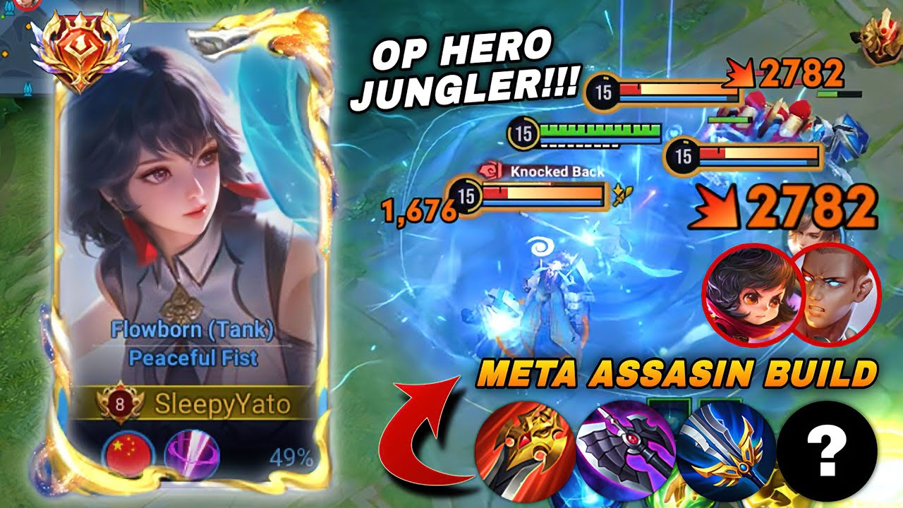 PEACEFUL FIST! FLOWBORN TANK CLASS USING ASSASSIN BUILD IS KINDA OP! | FLOWBORN BUILD & ARCANA