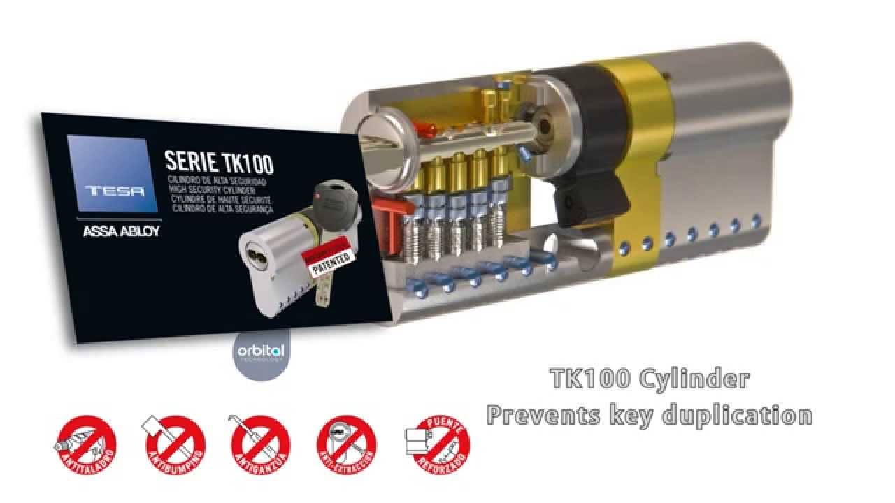 TK100 high security cylinder - English - Total security