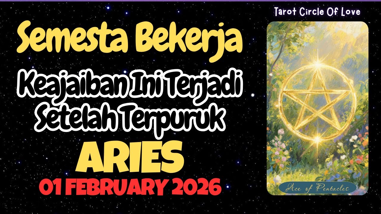 🌟 ARIES FEBRUARY⁉️SEMESTA BEKERJA NYATA🍀SETELAH TERPURUK HADIR KEAJAIBAN UNTUKMU‼️