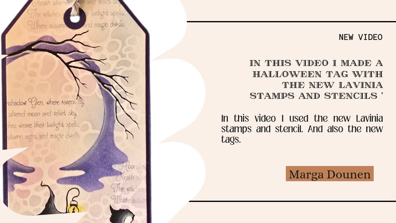 Lavinia Halloween tag