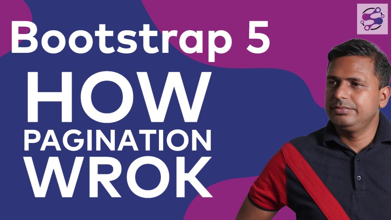 Pagination in bootstrap 5 | Pagination customize in bootstrap 5 | Pagination not working in English
